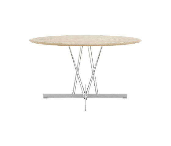 Viscount Of Wood Round Ash | Dining tables | Kartell