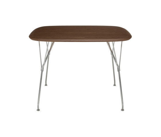 Viscount Of Wood Square Walnut | Dining tables | Kartell