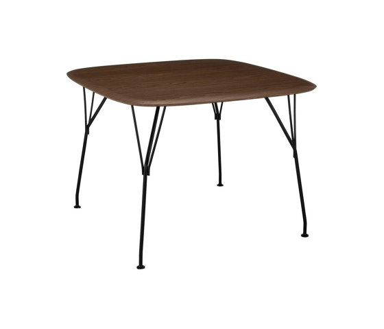 VISCOUNT OF WOOD Square WALNUT | Dining tables | Kartell