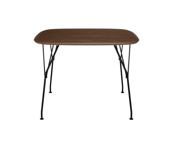 VISCOUNT OF WOOD Square WALNUT | Dining tables | Kartell