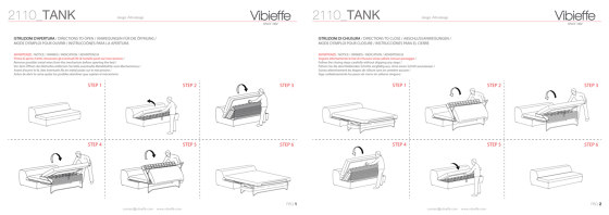 2110 Tank Canapés-lit | Canapés | Vibieffe