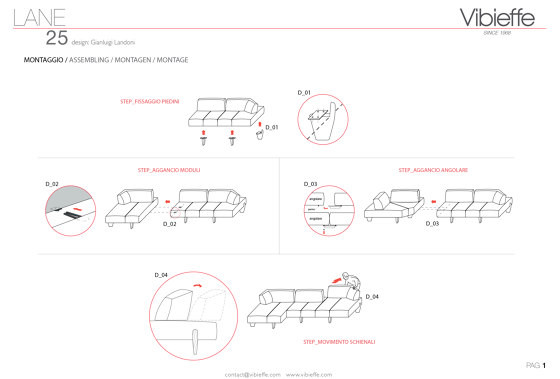 25 Lane sofas | Sofas | Vibieffe