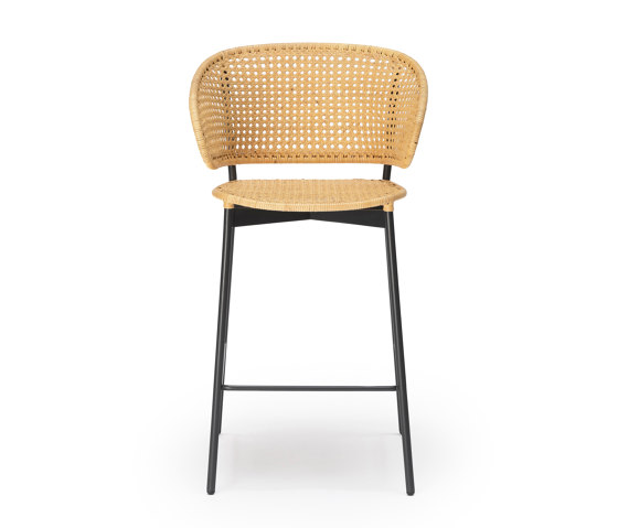 Gorm stool with backrest | Barhocker | Feelgood Designs