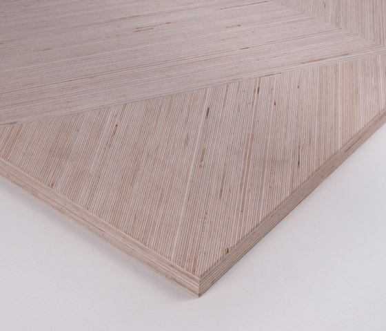 Plexwood - Geometrisch - Paneel einseitig | Holz Platten | Plexwood