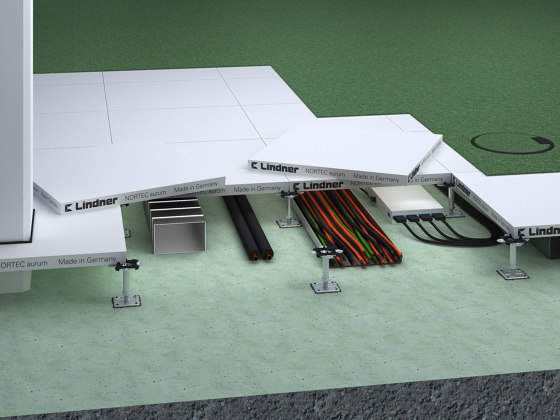 NORTEC aurum | Sistemi assorbimento acustico pavimento | Lindner Group