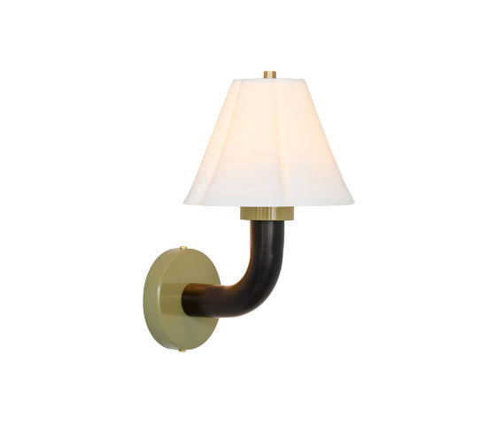 Blossom Wall Light, Olive Green | Lámparas de pared | Original BTC