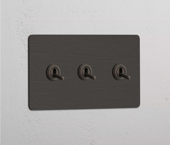 Double 3x Toggle Switch | Toggle switches | Corston Architectural Detail