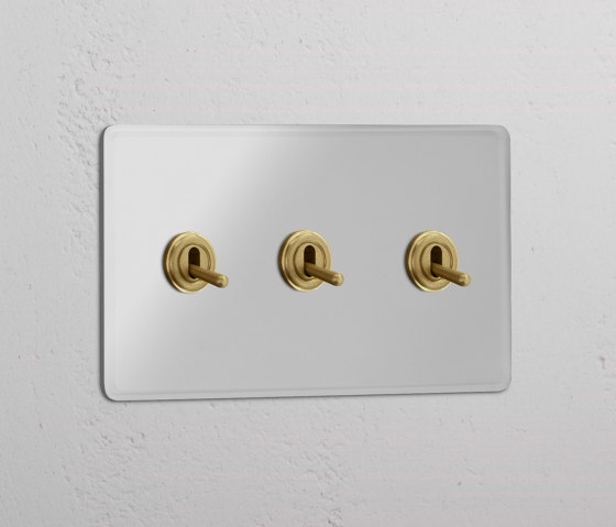 Double 3x Toggle Switch | Toggle switches | Corston Architectural Detail