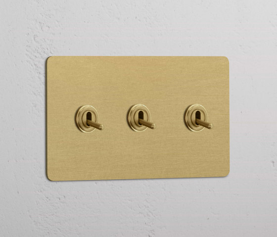 Double 3x Toggle Switch | Toggle switches | Corston Architectural Detail