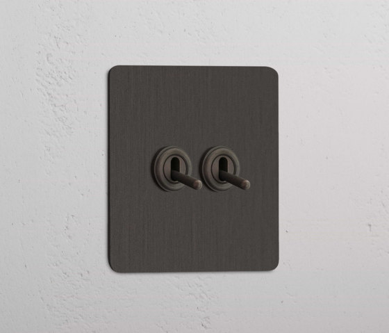 Single 2x Toggle Switch | Toggle switches | Corston Architectural Detail