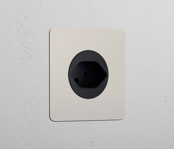 Single Swiss Module Round | Swiss sockets | Corston Architectural Detail