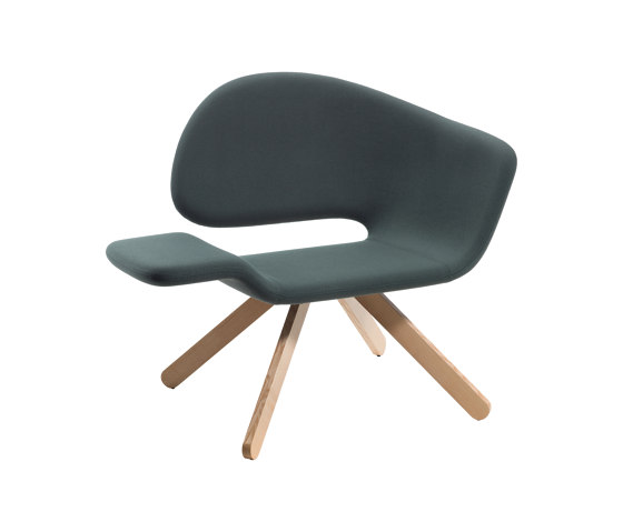 Nalì Wooden Base | Sillones | Gaber