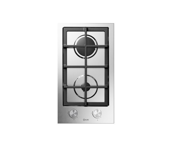 Professional Plus | 30 cm stainless steel gas hob 2 burners | Placas de cocina | ILVE