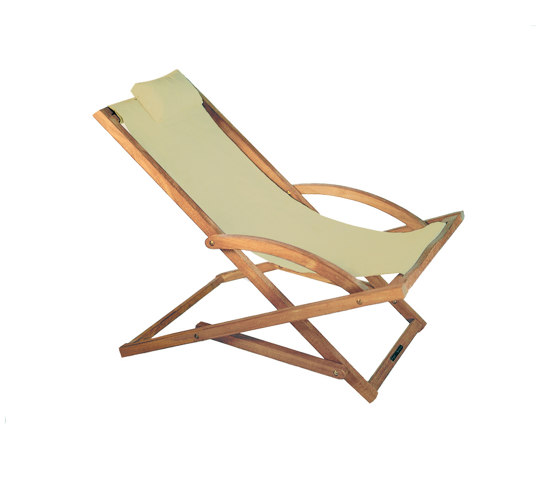 Beacher 65 folding relax chair | Sun loungers | Royal Botania