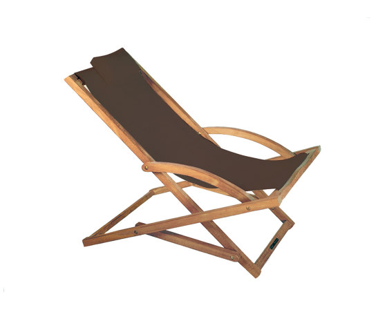 Beacher 65 folding relax chair | Bains de soleil | Royal Botania