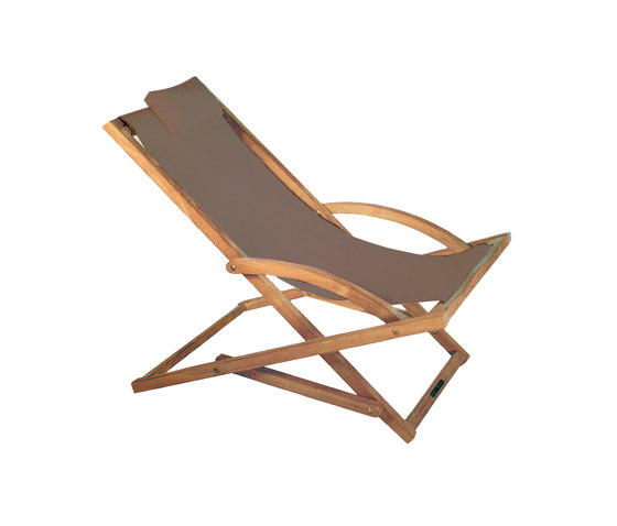 Beacher 65 folding relax chair | Bains de soleil | Royal Botania