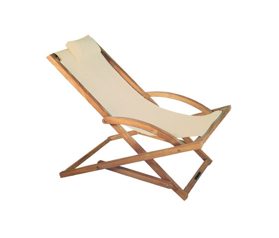 Beacher 65 folding relax chair | Bains de soleil | Royal Botania