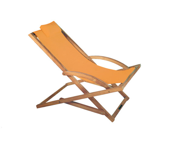 Beacher 65 folding relax chair | Bains de soleil | Royal Botania