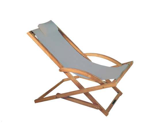 Beacher 65 folding relax chair | Bains de soleil | Royal Botania