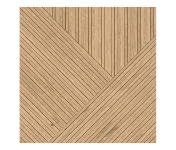 Log Icon Oak Modern Frame 2 60x60 | Carrelage céramique | Atlas Concorde