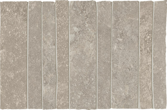 Everstone Mosaico Stripes Grey | Ceramic mosaics | EMILGROUP