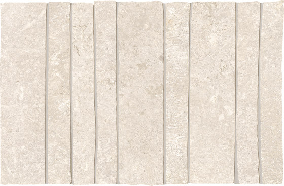 Everstone Mosaico Stripes Ivory | Natural stone mosaics | EMILGROUP