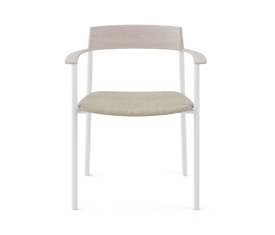 Perxa chair with upholstered seat | Sedie | viccarbe