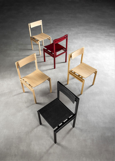 Haus Chair Oak Black | Chairs | Kluskens Meubelcreaties