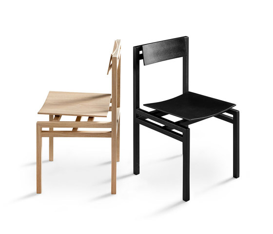 Haus Chair Oak Black | Chairs | Kluskens Meubelcreaties