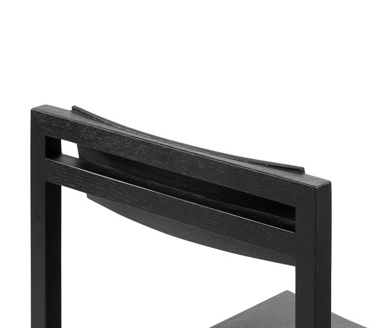 Haus Chair Oak Black | Chairs | Kluskens Meubelcreaties