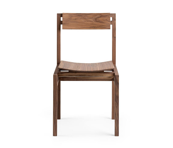 Haus Chair Walnut | Chairs | Kluskens Meubelcreaties