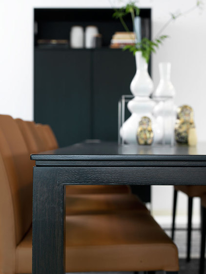 Yale cabinet Oak Black | Armarios | Kluskens Meubelcreaties