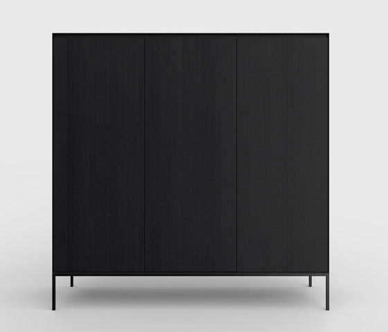 Yale Cabinet Oak Black | Armadi | Kluskens Meubelcreaties