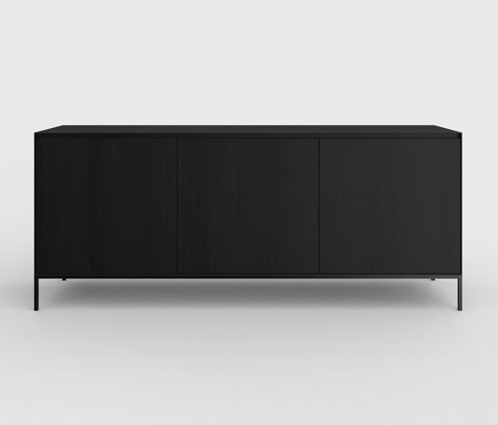 Yale Sideboard Eiche Schwarz | Sideboards / Kommoden | Kluskens Meubelcreaties