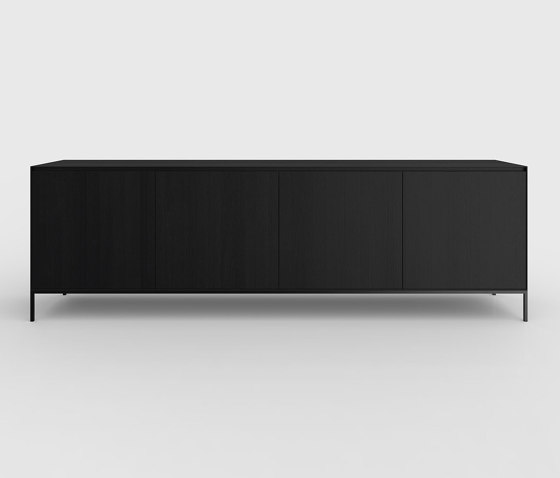 Yale Sideboard Eiche Schwarz | Sideboards / Kommoden | Kluskens Meubelcreaties