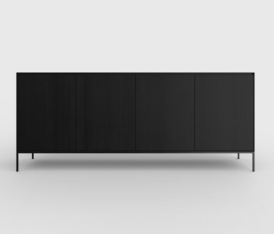 Yale Sideboard Eiche Schwarz | Sideboards / Kommoden | Kluskens Meubelcreaties