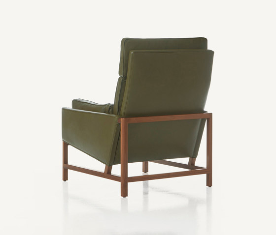 Wood Frame Lounge Chairs | Poltrone | BassamFellows