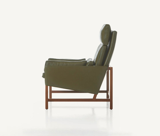 Wood Frame Lounge Chairs | Poltrone | BassamFellows