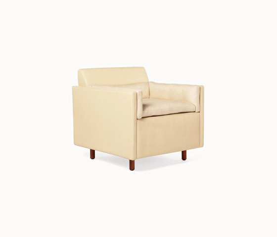 Salon Club Chair and Ottoman | Poltrone | BassamFellows