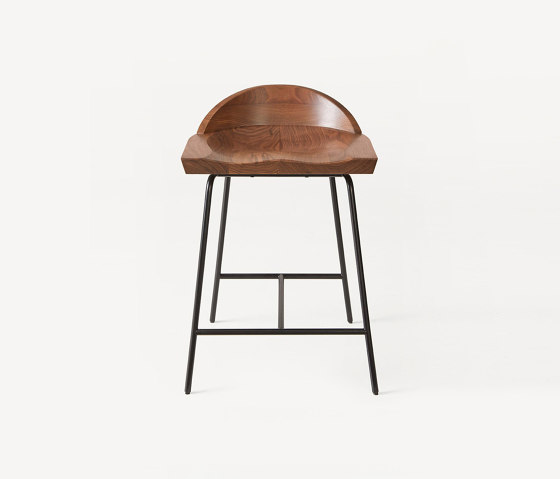 Spindle Low Back Stools | Barhocker | BassamFellows