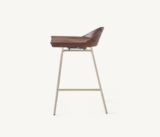 Spindle Low Back Stools | Barhocker | BassamFellows