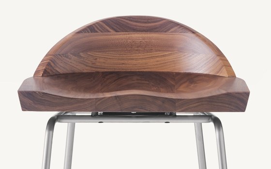 Spindle Low Back Stools | Barhocker | BassamFellows