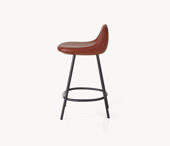 Pebble Padded Stools | Barhocker | BassamFellows