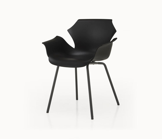 Petal Chair Metal Base | Sillas | BassamFellows