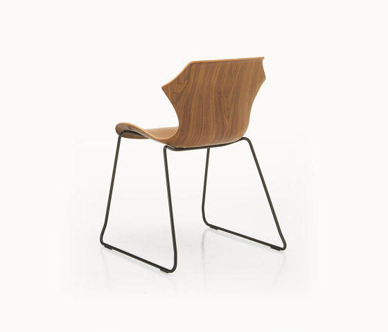 Petal Chair Sled Base | Chairs | BassamFellows