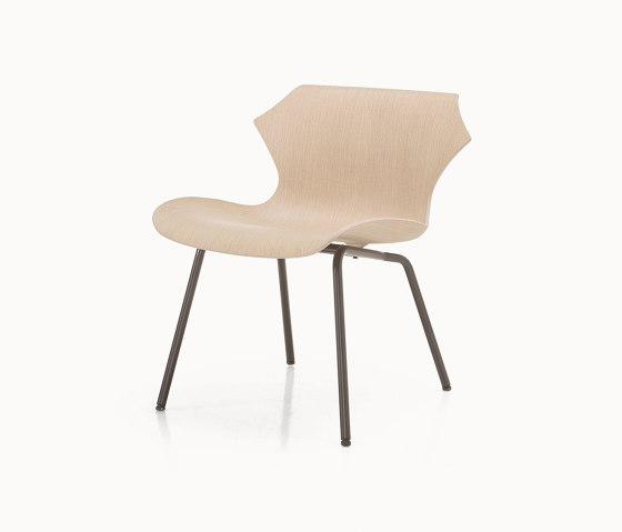 Petal Lounge Chair Metal Base | Sillones | BassamFellows