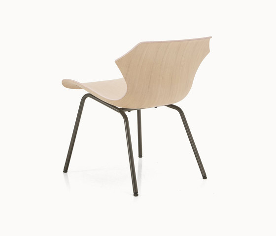 Petal Lounge Chair Metal Base | Sillones | BassamFellows