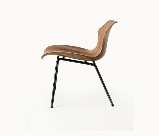 Petal Lounge Chair Metal Base | Sillones | BassamFellows