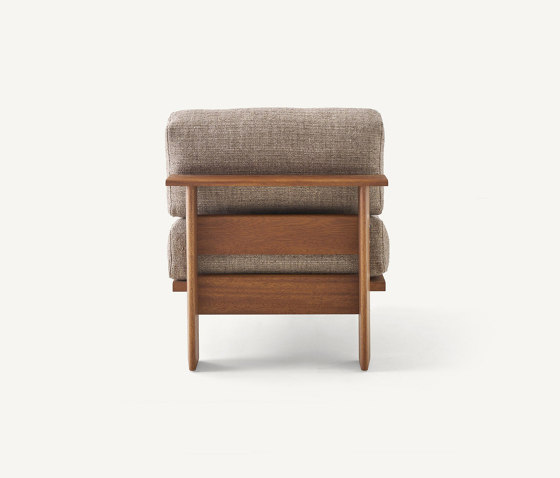 Rail Lounge Chairs and Ottoman | Armchairs | BassamFellows