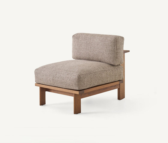 Rail Lounge Chairs and Ottoman | Armchairs | BassamFellows